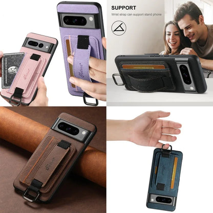 Protective Card Holder Phone Case for Google Pixel 6A 6 7 8 9 9Pro 10ProXL  Slim Design