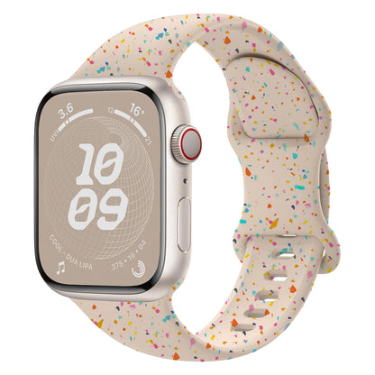 Soft Sport Silicone Loop Band for Apple Watch Series 3 to Ultra – Compatible with 38mm to 49mm Sizes, Adjustable Comfortable Bracelet Strap for iWatch Series 9, 8, 7, 6, 5, SE, Ultra 2
