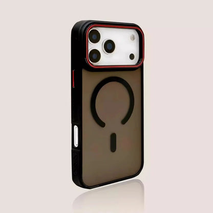 Business Anti-skid Bumper Magsafe Case for iPhone 17 14 15 16 13 Pro Max PC TPU Armor Cover for iPhone 17 Air 15 16 14 Plus