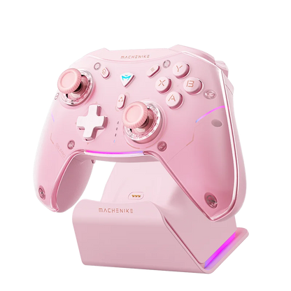 MACHENIKE G5 Pro Max Gaming Controller With Charging Dock RGB Wireless Gamepad Hall Effect Joystick Trigger For Switch PC Phone