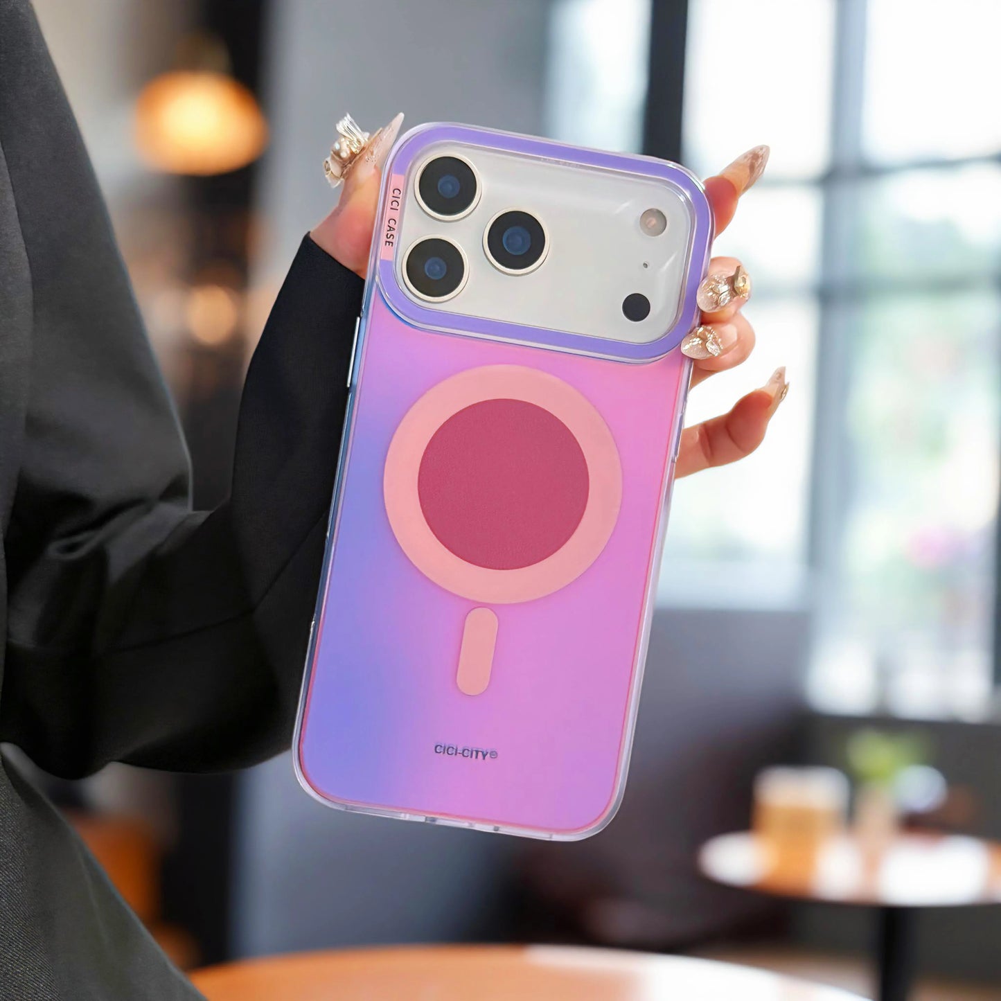 Luxury Fashion Matte Color Changing Magsafe Phone Cases for iPhone 17 Air 16 15 Pro Max 14 13 Magnetic Wireless Charge Cover