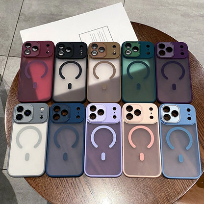 Magnetic Case for iPhone 17 Pro Max 17 Air Cover Matte Clear Shockproof Mag-safe Charge Camera Protector Lens Film Shell Fundas