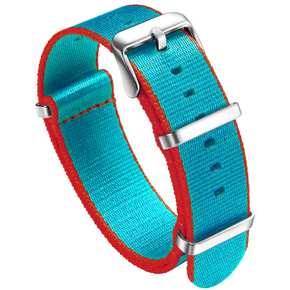 Nylon Watch Band 20mm 22mm Comfortable Watch Straps Loop Military Washable Blet for Men Watchbands