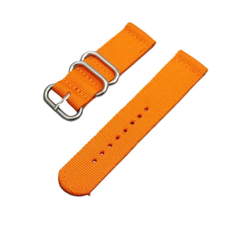 18mm 20mm 22mm 24mm Nylon strap For Samsung Galaxy watch 3 4 5 pro 6 7 46mm 42mm Active2 Amazfit Bip S3 frontier Sports band