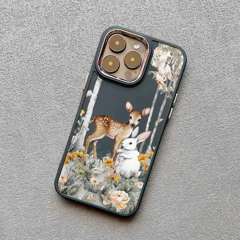 Christmas Santa Elk Silicone Phone Case For IPhone 12 13 11 Pro Max 14 15 16 Pro Max Plus XR XS X 7 8 SE2 Shockproof Back Cover