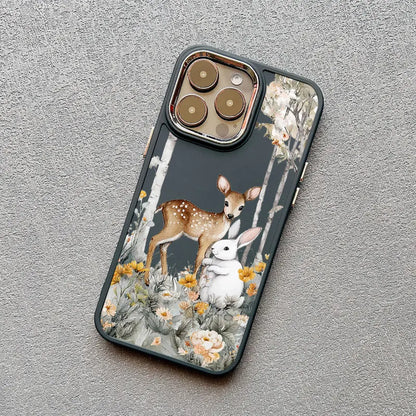 Christmas Santa Elk Silicone Phone Case For IPhone 12 13 11 Pro Max 14 15 16 Pro Max Plus XR XS X 7 8 SE2 Shockproof Back Cover