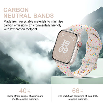 Soft Sport Silicone Loop Band for Apple Watch Series 3 to Ultra – Compatible with 38mm to 49mm Sizes, Adjustable Comfortable Bracelet Strap for iWatch Series 9, 8, 7, 6, 5, SE, Ultra 2