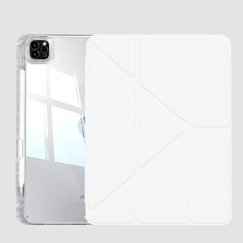 For 2025 iPad A16 Case iPad 11th Generation 11th Air7 6 9th Cover Gen iPad Pro11 4 5 10.9in 12.9 Mini6 7 10.2 Pencil Holder Case