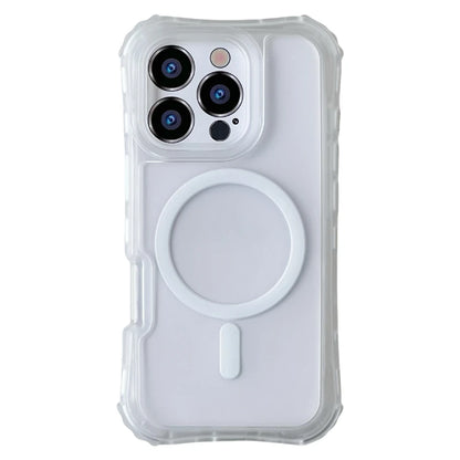 Frosted 3-in-1 MagSafe Phone Case for iPhone 16 17pro max 15 Pro 14 13 12 11 Magnetic Wireless Charging Hard PC Shockproof Cover