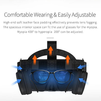 Bobo VR Bobovr Z6 Virtual Reality Glasses Bluetooth Headset 3D Viar Devices Helmet Lenses Goggle For Smartphone Phone Smart Game - covers4phones
