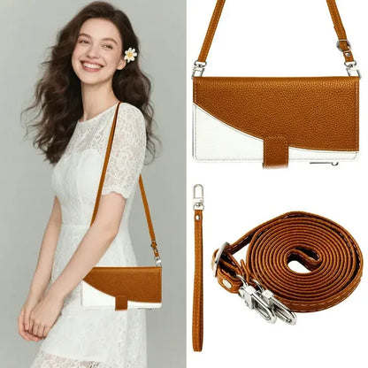 For iPhone 17 Pro Max 5G 2025 6-Card Zipper Leather Crossbody Funda For iPhone 17 Air Luxury Cover for iPhone 17 Pro Flip Case