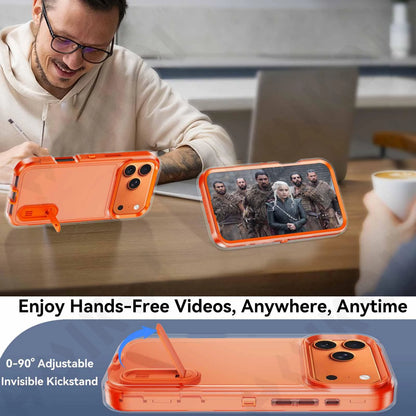 Case For iPhone 17 16 15 14 13 12 11 Pro Max XS Plus Heavy Duty Shockproof Anti-Scratch Rugged Protective with Kickstand Cover