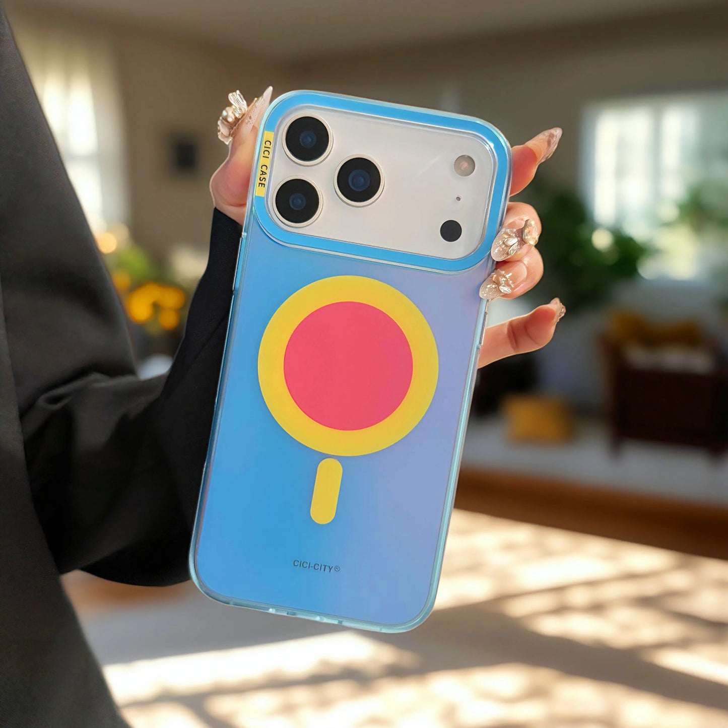 Luxury Fashion Matte Color Changing Magsafe Phone Cases for iPhone 17 Air 16 15 Pro Max 14 13 Magnetic Wireless Charge Cover