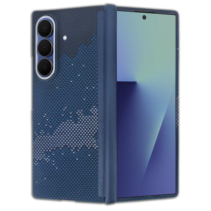 Real Pure Carbon Fiber Cover For SAMSUNG Galaxy Z Fold 7 Case Aramid Fiber Ultra Thin CoverCentral hinge protection for Magsafe