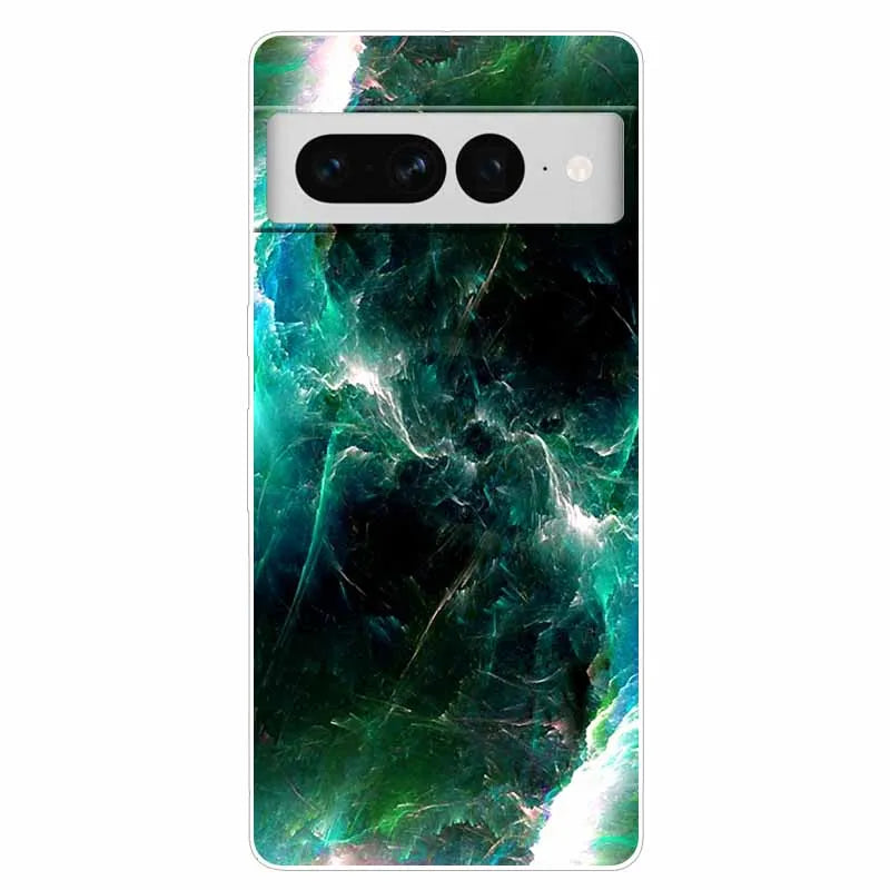Case for Google Pixel 8 Pro / 7 7Pro Cover Pixel 8Pro Silicone Soft TPU Clear Funda for Google Pixel 8 5G Phone Shells Animals