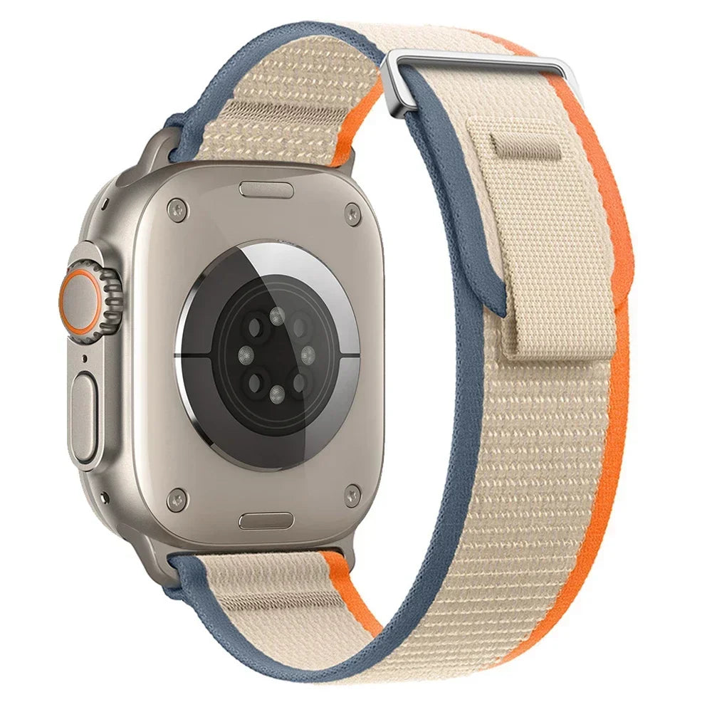 Trail Loop Strap For Apple Watch Ultra 2 49mm Series 9 8 7 45mm 41mm Sports Nylon Wristband For iWatch 6 5 4 3 SE 44mm 40mm 42mm