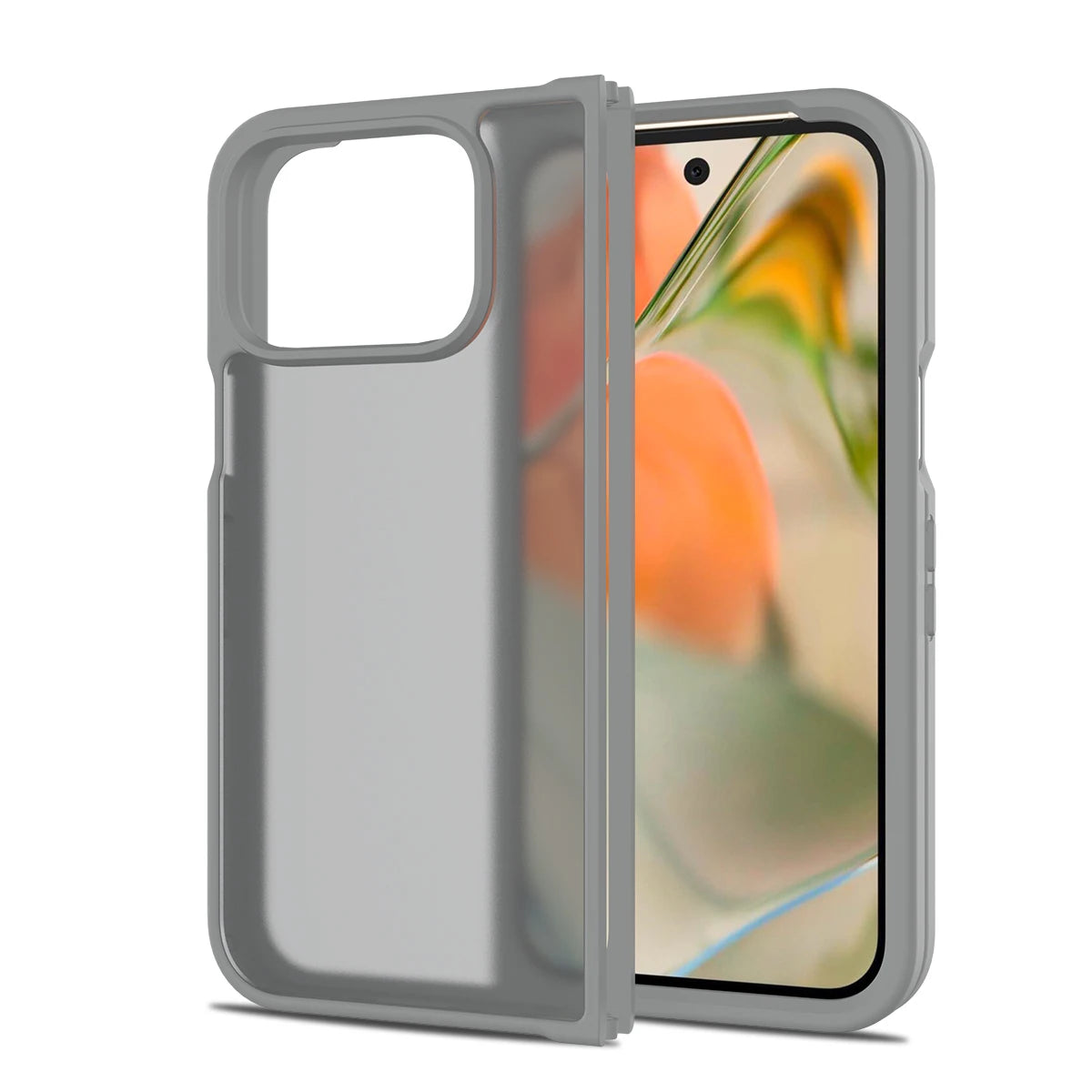 Pixel 9 Pro Fold Matte Clear Phone Case, Drop Protection Slim frosted Cover For Google Pixel 9 Pro Fold