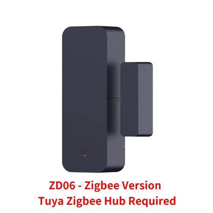 Tuya Zigbee Wifi Door Sensor Window Entry Sensor Security Burglar Magnetic Sensor Alarm Smart Life Work With Alexa Google Home