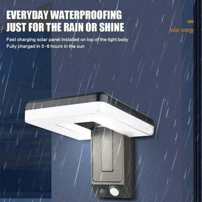 Foldable LED 120° Solar Light Outdoor Wall Lamp Waterproof Spotlights Lamp Motion Sensor Solar 3 Modes Street Light Garden Decor