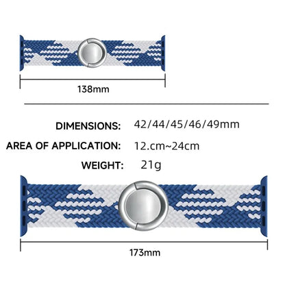 Magnetic Nylon Strap for Apple Watch Band Ultra 2 3 49mm 46mm 42mm Bracelet Iwatch Series 10 9 8 7 6 SE 5 4 38 45 41mm 44mm 40mm