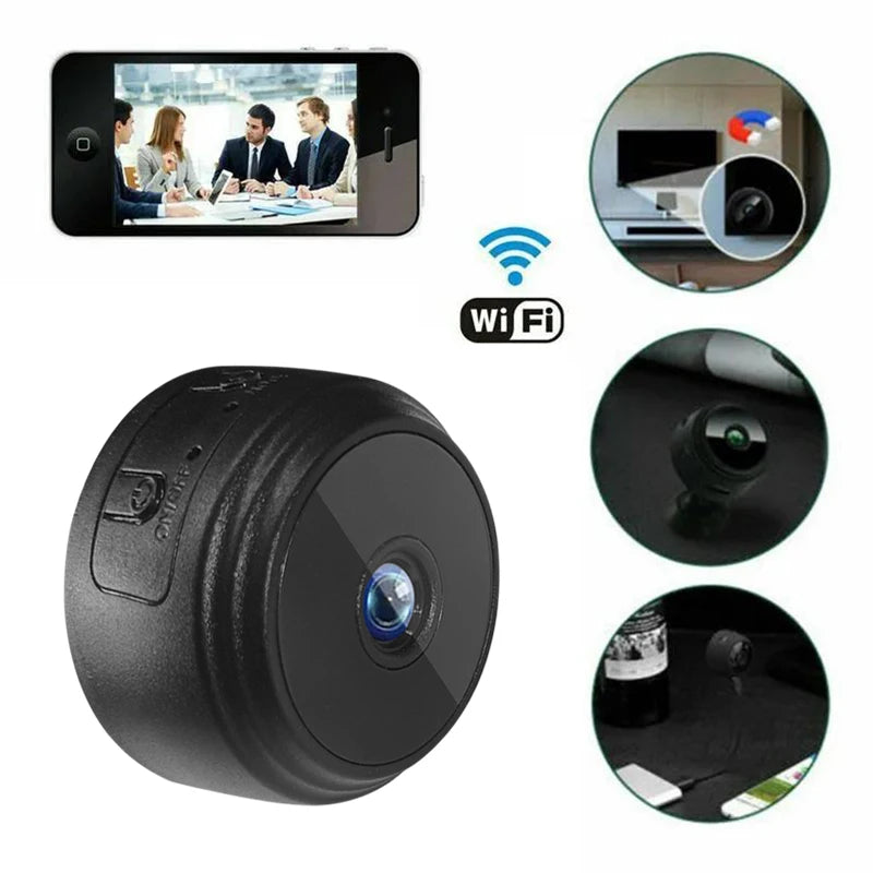 A9 WiFi Mini Camera Wireless Video Recorder Security Protection Camera Smart Home Monitoring Camera For Infants And Pets - covers4phones