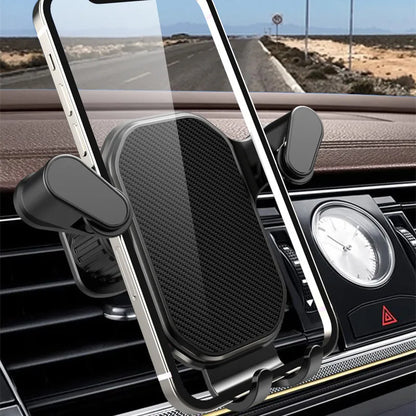 Universal Car Phone Holder with Ventilation Hook for 360 Degree Rotation Installation Anti Shake Supports All Phone Xiaomi