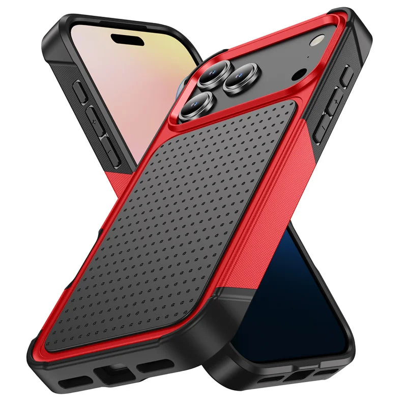 Military Grade Anti-Fall Phone Case For iPhone 17 16 15 14 13 12 11 Pro Max 7 8 Plus X XR XS Max 17Air Shockproof Armor PC Cover
