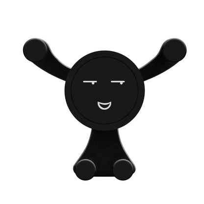 Gravity Car Air Vent Mount Mobile Phone Holder GPS Support For iPhone Samsung Xiaomi Universal Smartphone Stand 4-7" Car Bracket