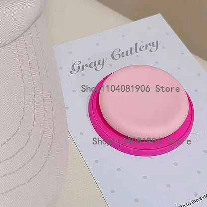 Cute Macaron Silicone Round Magnetic Holder Grip Tok Griptok Phone Stand Holder Support For iPhone 15 For Pad Magsafe Smart Tok