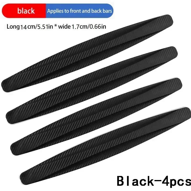 New 4-6 PCS Car Anti-collision Protection Decoration Strip Universal Front Rear Bumper Corner Protector Guard Car Accessories