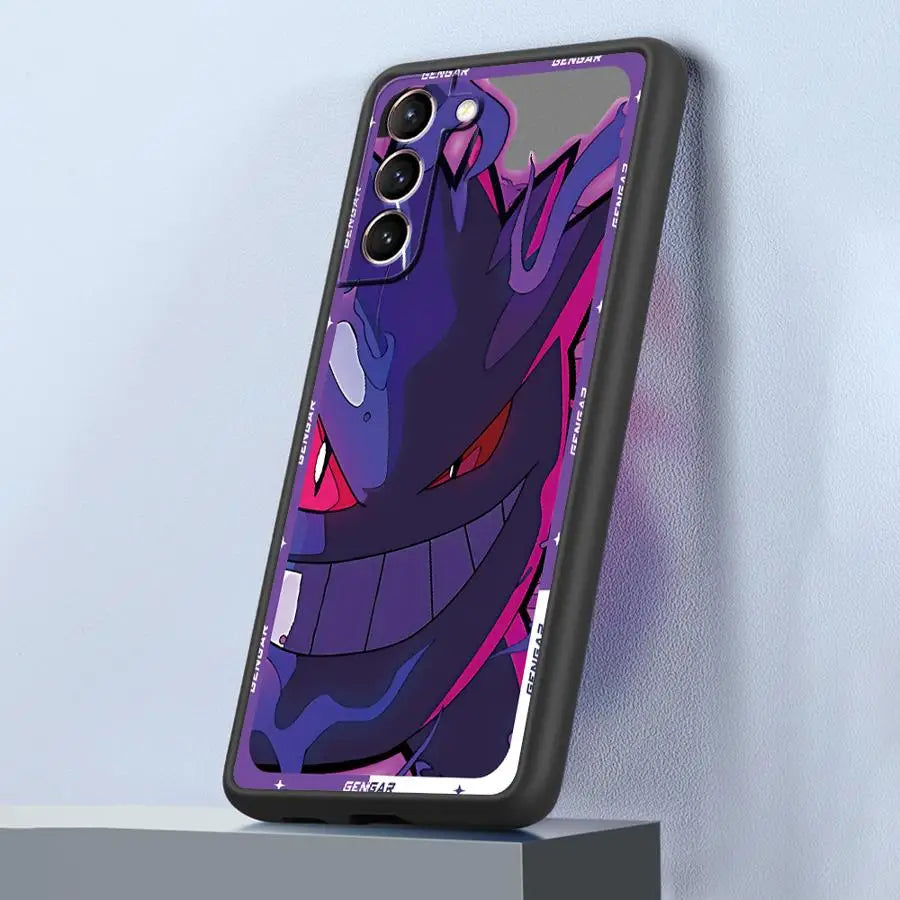 Luxury Pokemons Phone Case for Samsung Galaxy S25 S24 S23 Ultra S22 S20 Plus S21 FE S10 S9 Capa Coque Cover