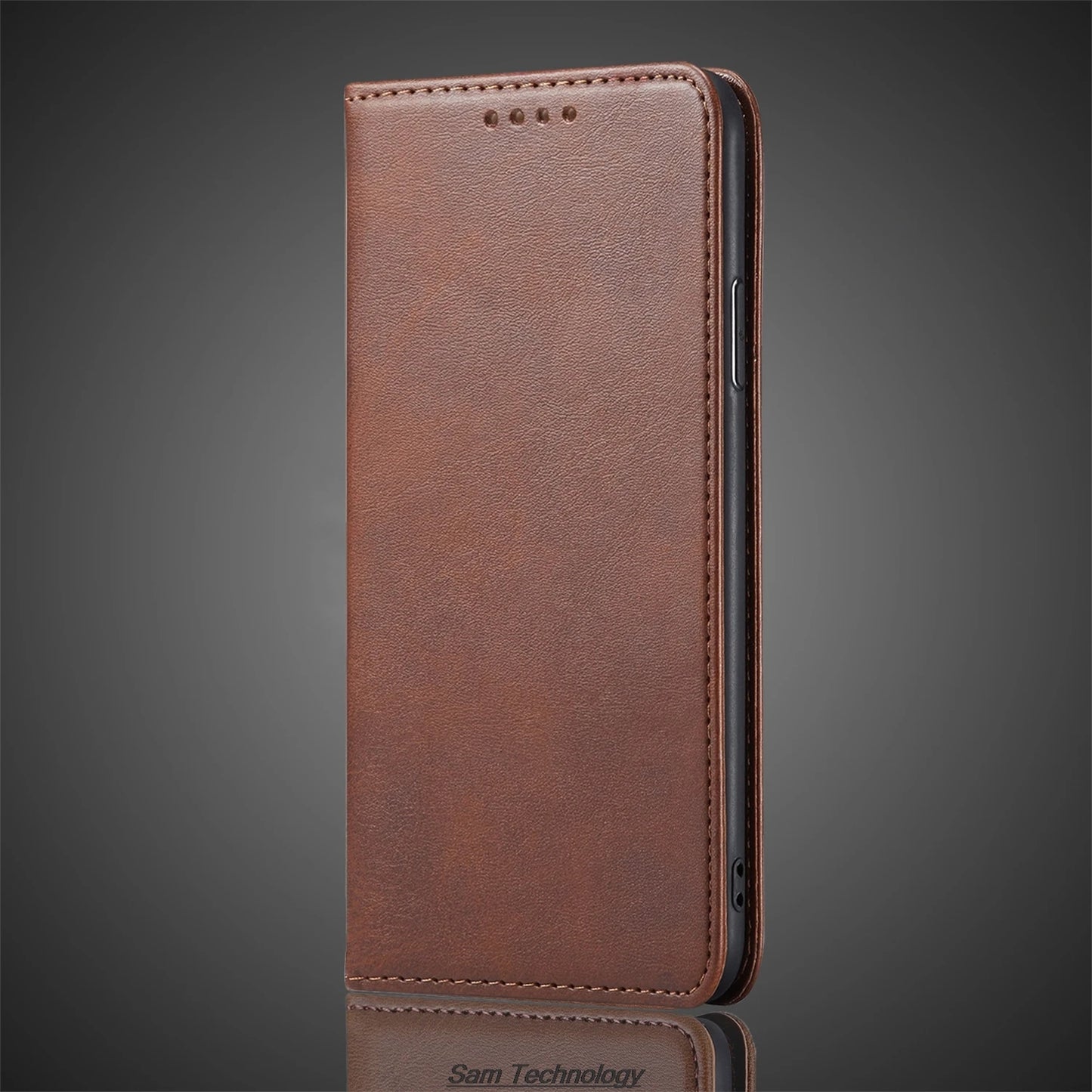 Magnetic attraction Leather Case for Samsung Galaxy S25 edge S25edge Holster Flip Cover Case Wallet Phone Bags Capa Fundas Coque