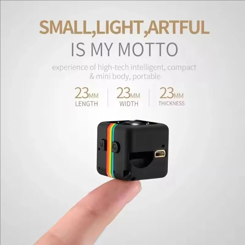 HD Mini Camera 1080P Portable Small Nanny Cam Video Voice Mini DV Recorder Indoor Covert Security Camera For Home Office