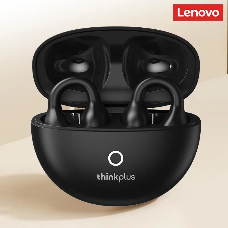 Origina Lenovo LP25 Bluetooth V5.4 Earphones Multi-function Ear-clip Design Headphones Fast Charging With Type-C Port Earbuds
