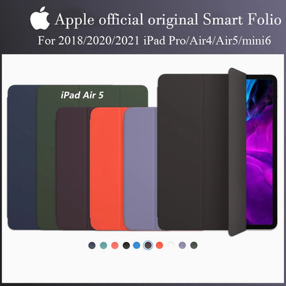 Official Original Case for iPad Pro 11 Magnetic Pro 12.9 Case 2021 for Apple ipad Air 4 5 Mini 6 2022 10.9 inch Smart case Cover - covers4phones