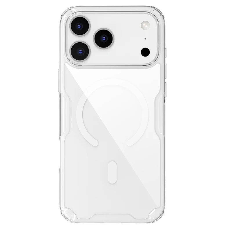 Nillkin For iPhone 17 Pro Max / 17 Air Magnetic Case Nature TPU Pro Soft  Adapt Magsafe Back Cover For iPhone 17 Phone Case