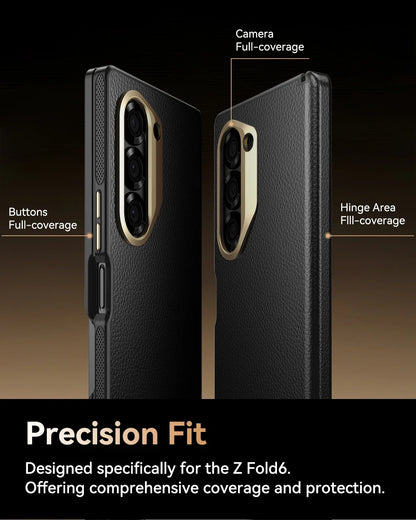 Samsung Z Fold 5/6/7 Magnetic Case - Wireless Charging Compatible Military Grade Drop Protection Anti Scratch Cover