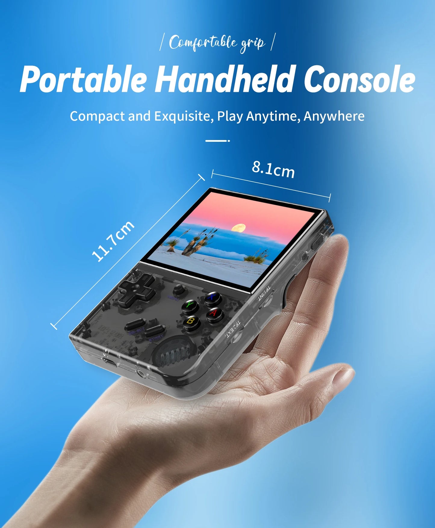 ANBERNIC RG35XX Plus/RG35XX Retro Handheld Game Console 3.5″ IPS Screen Linux Portable Video Game Player Support HD-M-I TV Output