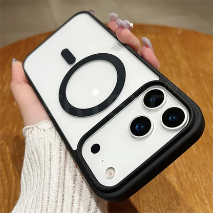 Luxury Magnetic Magsafe Case For iPhone 17 Air 17 Pro 17 Pro Max Candy Color Matte Clear Hard Cover Soft Shell Ultra Thin ﻿