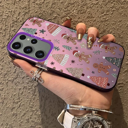 Christmas Tree Santa Claus Case for Samsung Galaxy S25 S24 S23 S22 Ultra S21 Plus S20 FE A73 A72 A71 A56 A55 A54 A53 A52 Cover