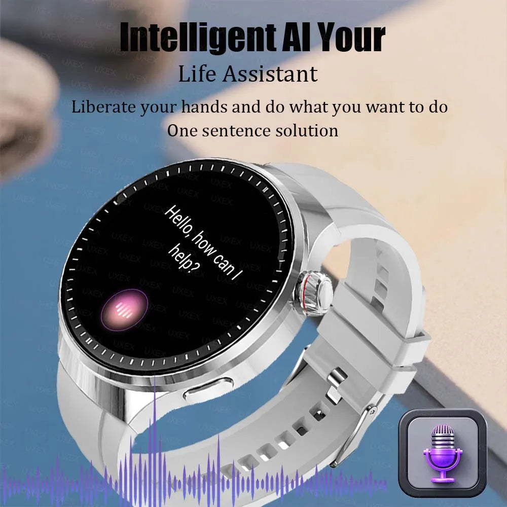 Outside Men Smartwatch HD Display Health Tracking Bluetooth Call Voice Assistant Sports Christmas Gift Smartwatch Women 2026 New