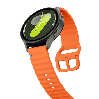 20mm Silicone Stitch Strap For Garmin Forerunner 165 Band for Vivoactive 5 3 Venu Sq 2 245 645 Approach S40 Bracelet Watchband