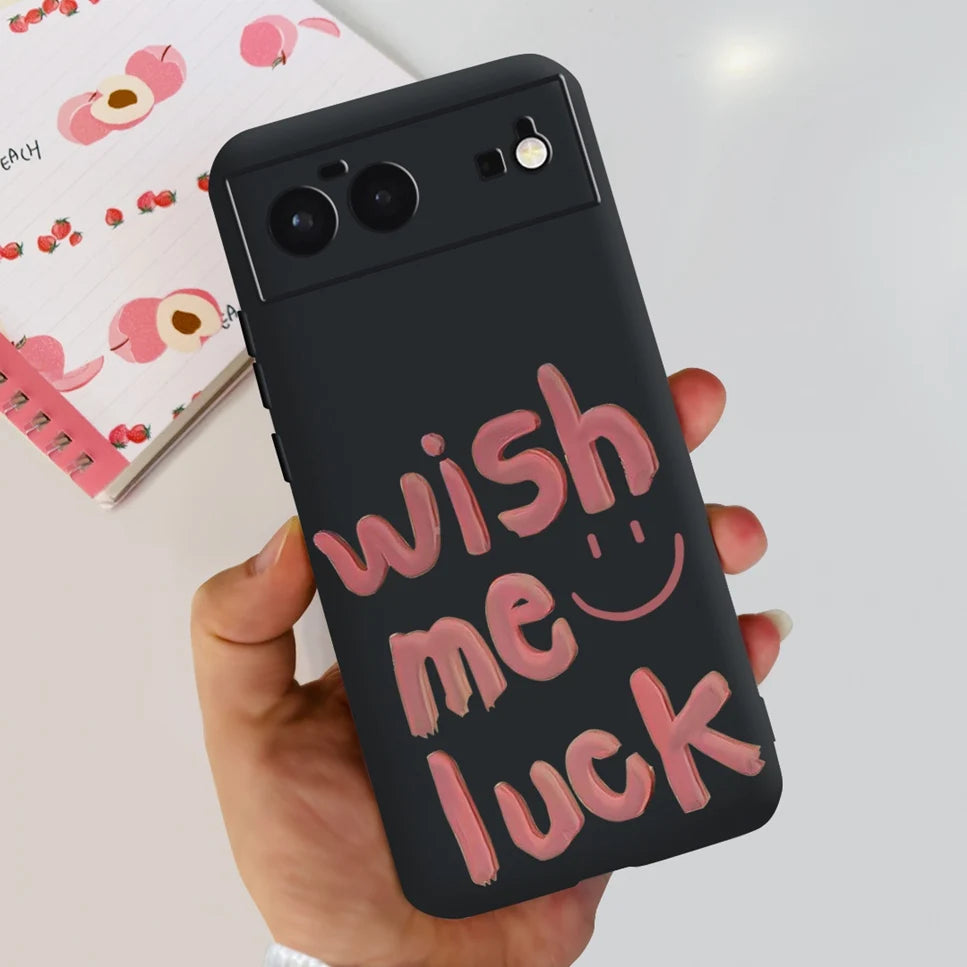 For Cover Google Pixel 6 Case Cute Cat Cartoon Bumper Back Shockproof Soft TPU Case For Google Pixel 6A 6PRO Pixel 6 Phone Cases
