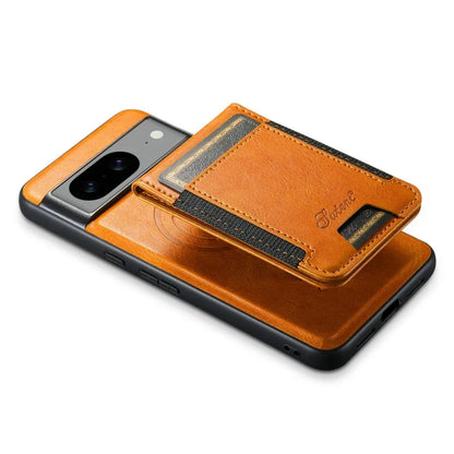 Premium Oil Wax Leather Card Holder Case for Google Pixel 6 7 8 9 10pro 10 pro XL 6A