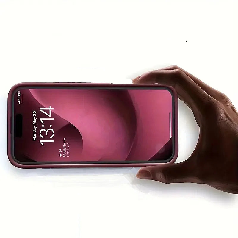 Winter Christmas Design Phone Case For iPhone 16 15 14 13 Pro Max 11 12 X XR XS Max 16E 7 8 Plus Shockproof Soft Silicone Cover