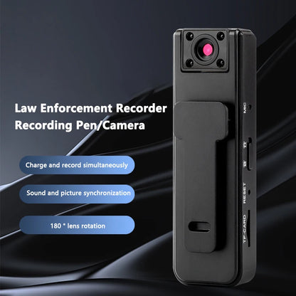 A9 Mini Handheld Camera 1080P HD Infrared Night Vision Back Clip Camera Recorder Outdoor Sports Riding Handheld Camera