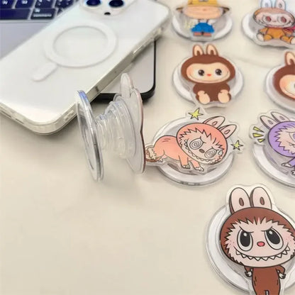 NEW Korea INS Y2K Cartoon Holder For Magsafe Pop.sockets Magnetic Griptok Grip Tok Stand Foldable Phone Bracket Case Accessories