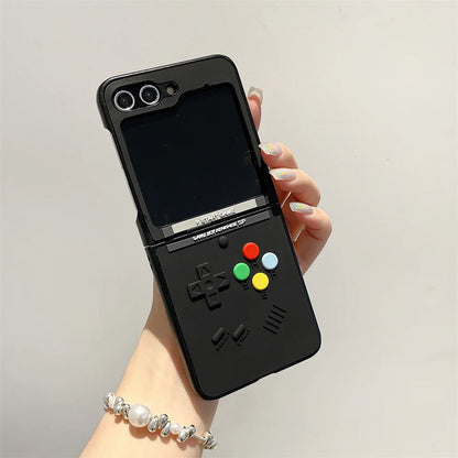 Cute Creative Game Case for Samsung Z Flip 6 5 4 Luxury Coque for Samsung Galaxy Fold Z Flip 6 3 4 5 flip5 flip4 flip6 Cover