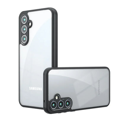 For Samsung S25 Edge Case Matte Clear Skin Feel Case for Galaxy S25 S24 S23 S22 Plus FE Ultra Camera Protector Shockproof Cover