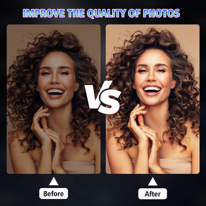 10Inch LED Ring Light, Two Section Adjustable 160cm Tripod, Portable Fill Light for Live Streaming, Photo Selfies, Video Record